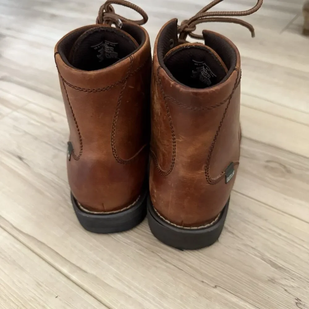 Eastland Men's High Fidelity 7204-04 Tan Brown Leather Boots Size 10W